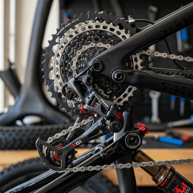 Détail vélo mécanique